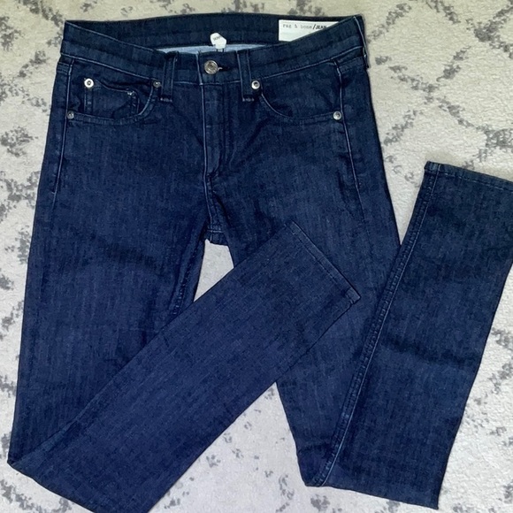 Rag & Bone Skinny Jeans, Size 26. Color Indigo. Like new condition! - Picture 1 of 10
